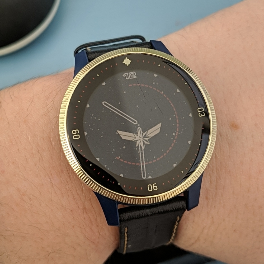 Captain Marvel Garmin Smartwatch